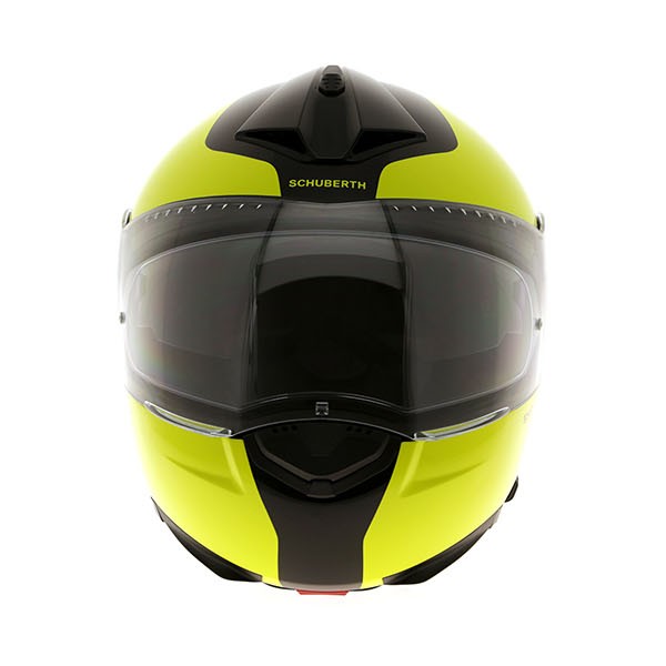 schuberth c3 pro split yellow